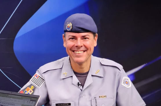 Coronel Rodrigo Quintino, chefe da PM na região de Ribeirão Preto: efetivo de 3.500 policiais à disposição