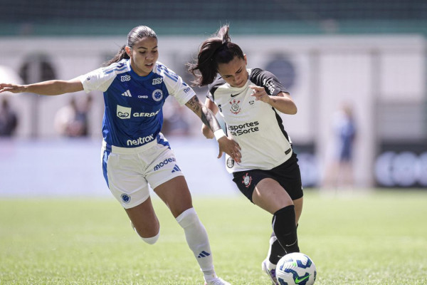 BR Feminino: Corinthians e Cruzeiro empatam no primeiro jogo da final