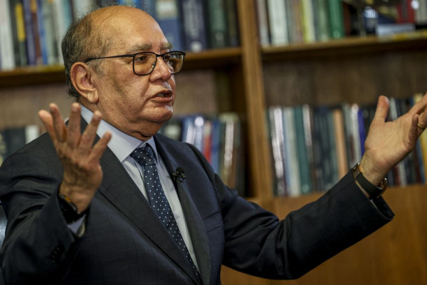 Não há "ditadura da toga" no Brasil, afirma Gilmar Mendes
