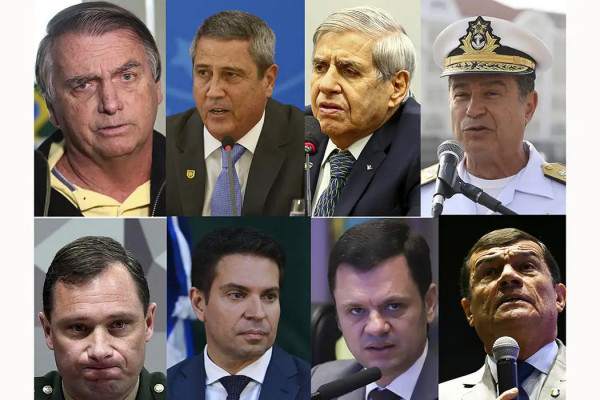 Confira as penas de Bolsonaro e mais sete condenados pelo Supremo