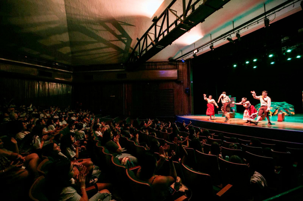 O Teatro Municipal é um dos palcos festival 