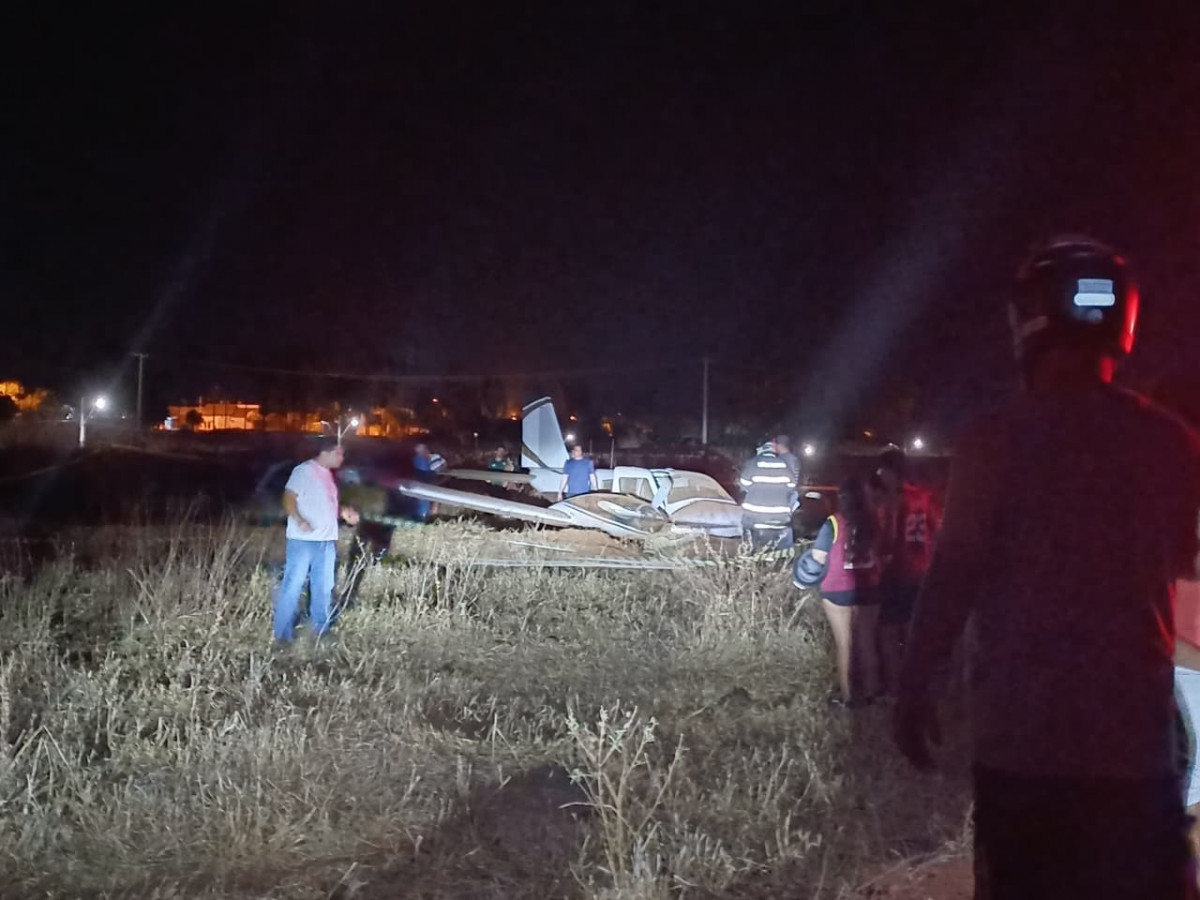 Pouso forçado aconteceu na cidade Votuporanga