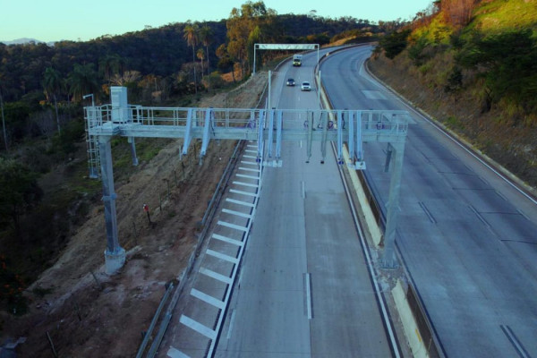 Pedágio 100% eletrônico começa a funcionar na BR-381 neste sábado