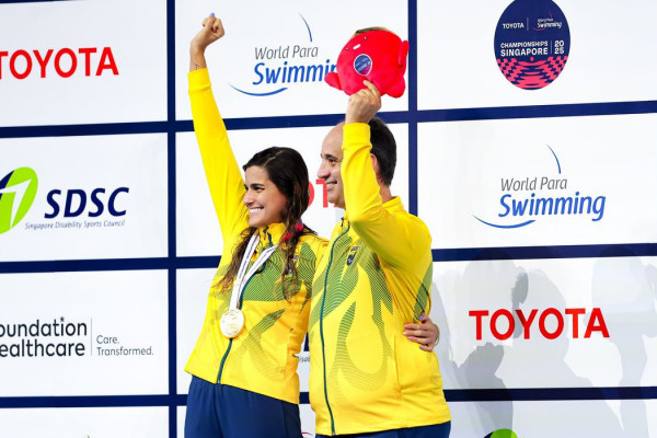 Mundial de natação paralímpica: Brasil mira top-5 no último dia