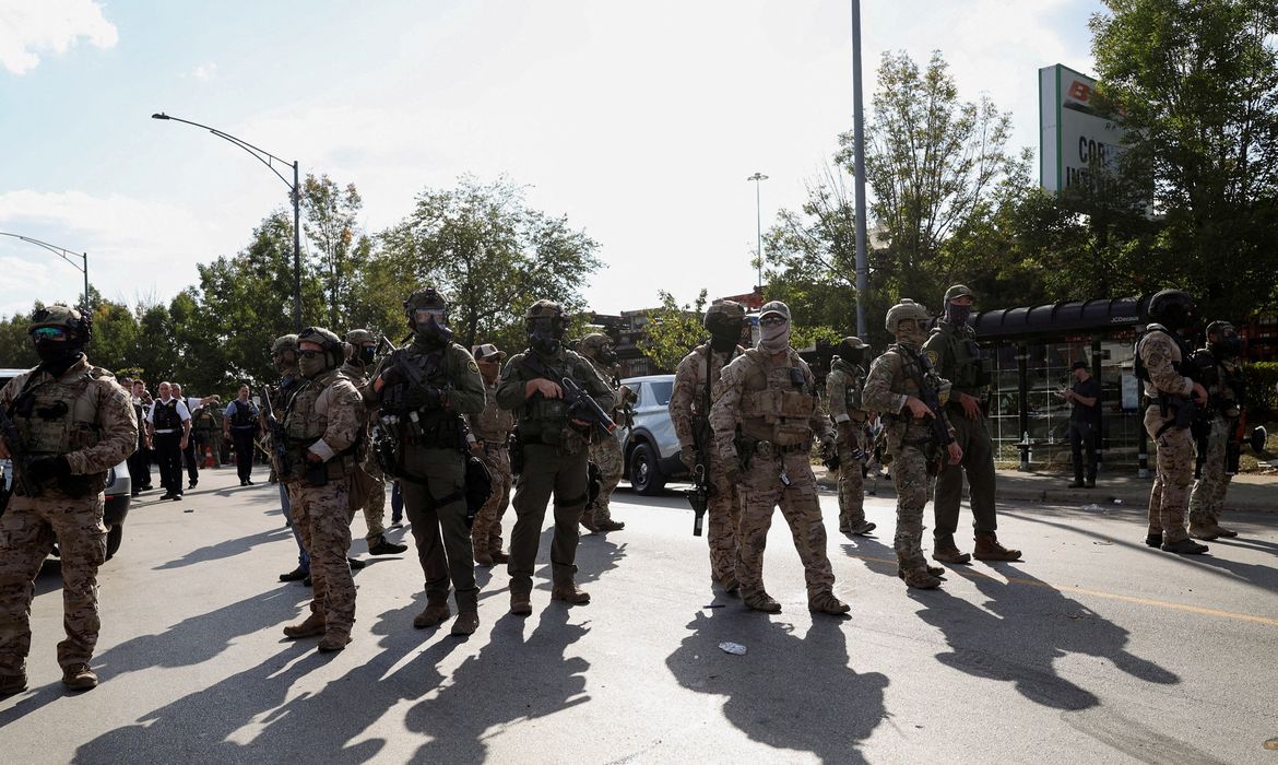 Illinois é novo campo de batalha judicial sobre uso da Guarda Nacional