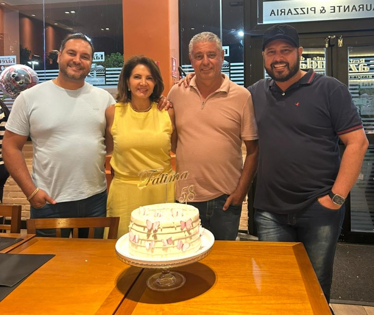 Diego, Murilo, Fátima e Marcos