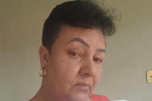 Cristiane Praxedes, moradora do Heitor Rigon: receita médica recusada