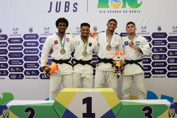 Bicampeão de judô nos JUBs mira vaga na Olimpíada de Los Angeles