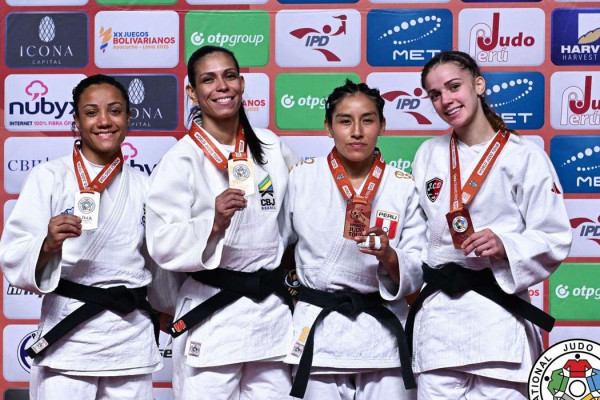 Judocas brasileiras levam 4 medalhas no 1º dia do Grand Prix de Lima 
