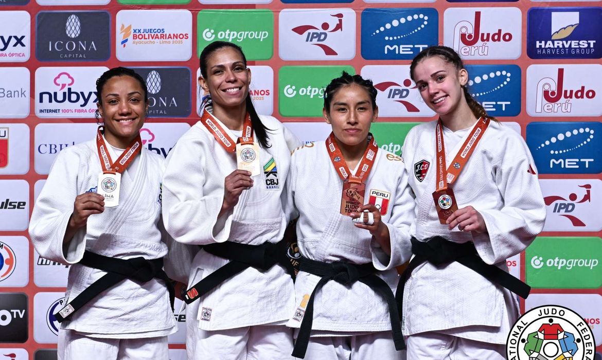 Judocas brasileiras levam 4 medalhas no 1º dia do Grand Prix de Lima 