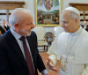 Lula se reúne com papa Leão XIV, pela primeira vez, no Vaticano