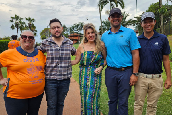 Sheyla Dutra, Gustavo Andrez, Flávia Borges, Gustavo Teodoro e Guilherme Oda