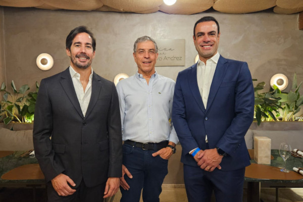 Guilherme Palhares, João Paulo Fortes Guimarães 
e Rodrigo Mauro - Divulgação