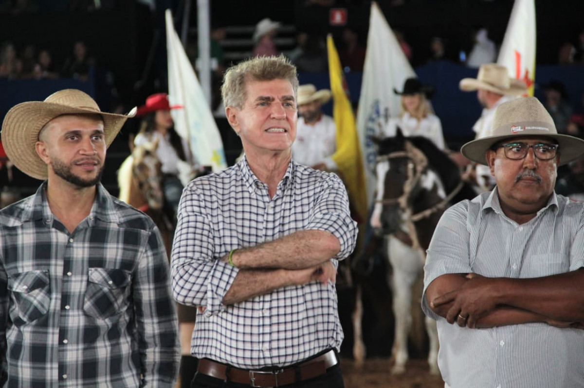 William Domingos, Zezinho Gimenez e Valdemar Antônio Firmino