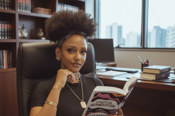 Débora Oliver, advogada especialista em Direitos Humanos e militante no movimento negro