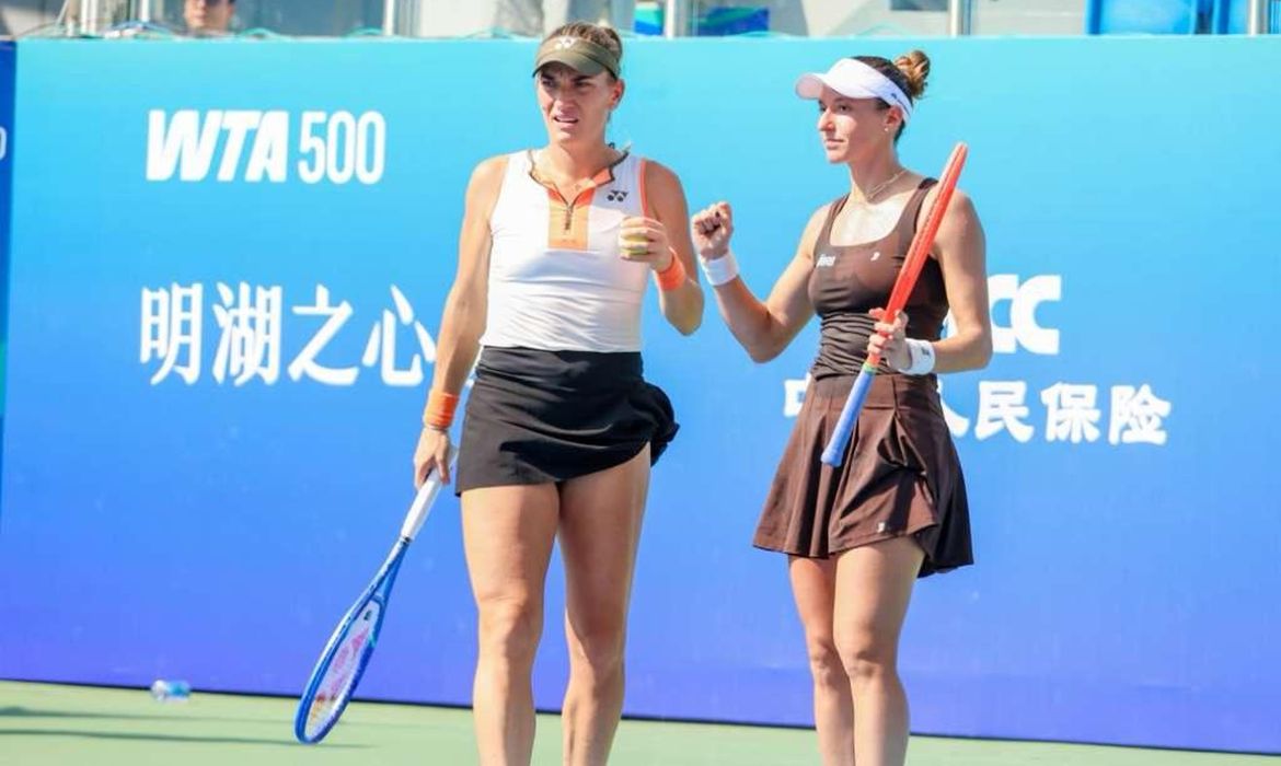Dupla de Stefani avança às semifinais do WTA de Ningbo, na China