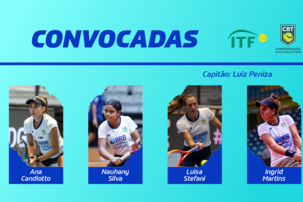Tênis: seleção é convocada para playoffs da Billie Jean King Cup