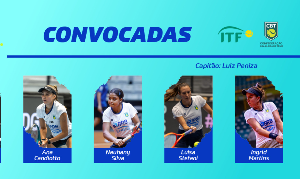 Tênis: seleção é convocada para playoffs da Billie Jean King Cup