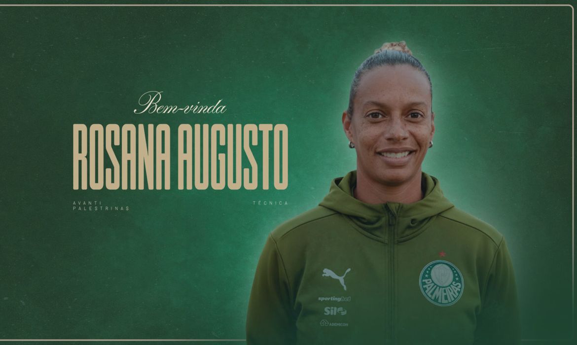 Após deixar Flamengo, Rosana Augusto assume time feminino do Palmeiras