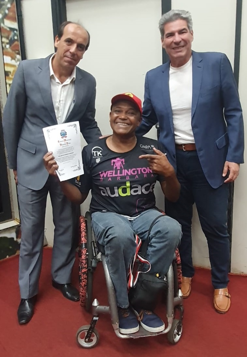 Matheus Henrique da Silva, Wellington Barbara e Mauricio Gasparini 