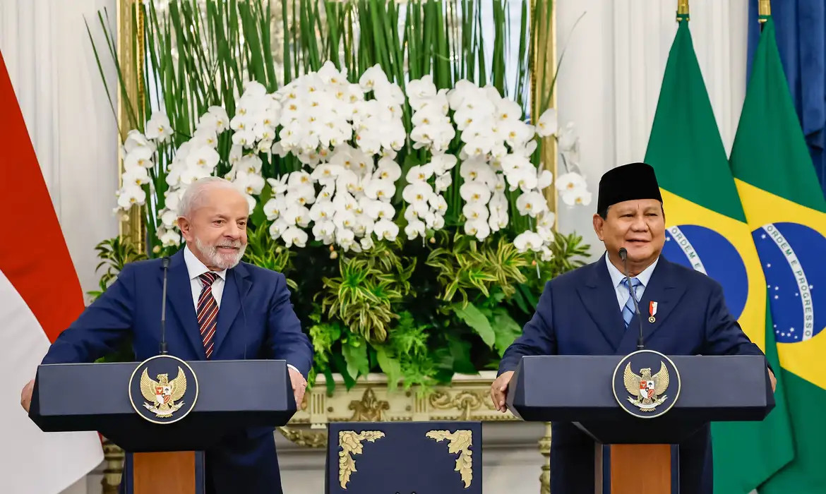 Lula: parcerias entre Brasil e indonésia são promissoras