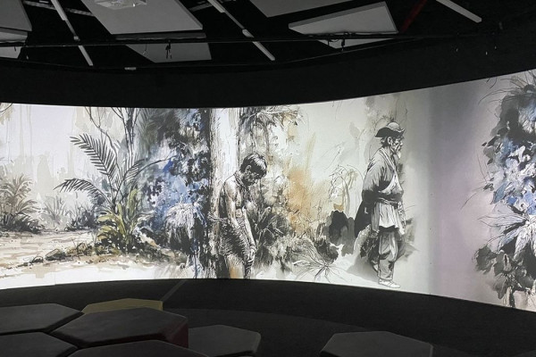 Exposição imersiva revela memória do povo Mura, originário da Amazônia