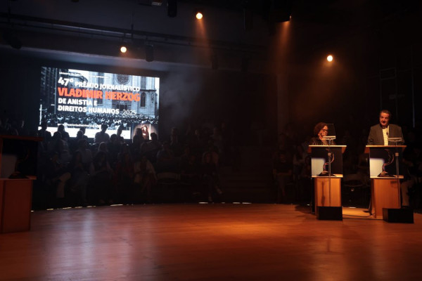Prêmio Vladimir Herzog de Jornalismo celebra defesa da democracia