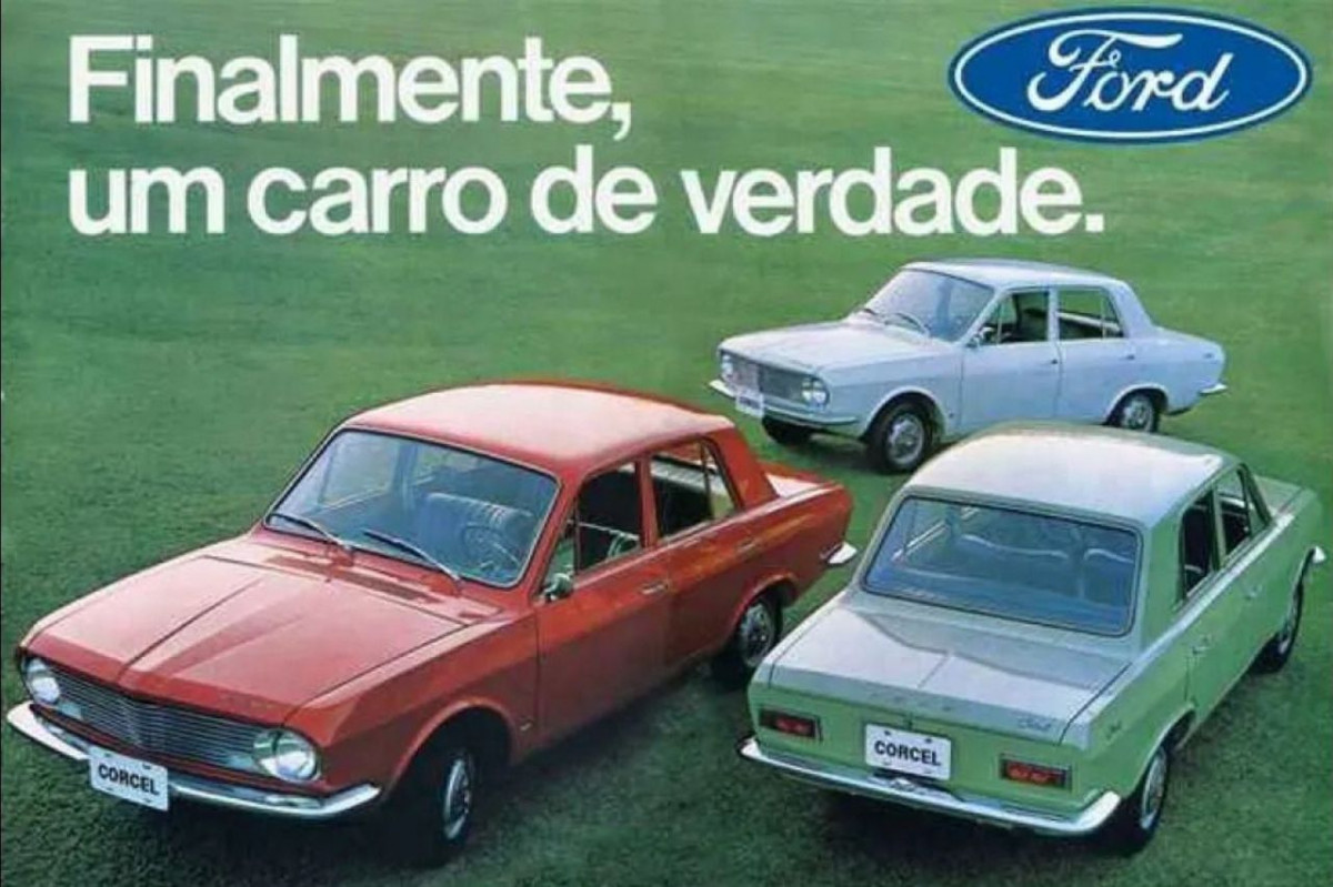 Corcel foi lançado oficialmente em 1969