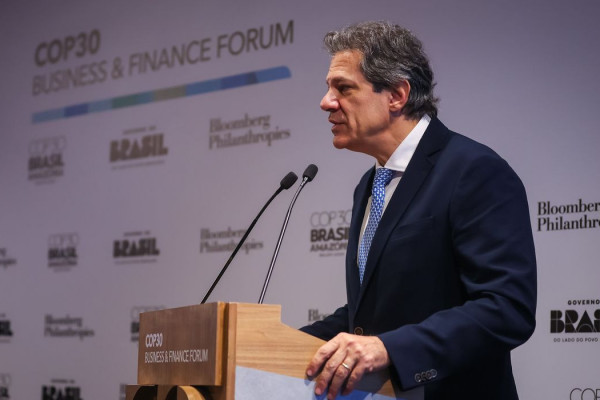 Haddad diz esperar US$ 10 bi para fundo de proteção às florestas