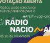 Votação online do 16º Festival de Música da Rádio Nacional está aberta