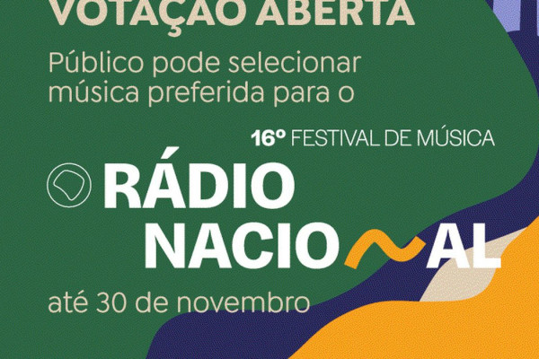 Votação online do 16º Festival de Música da Rádio Nacional está aberta