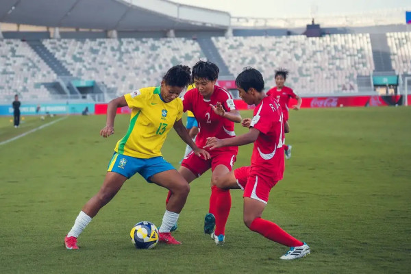 Mundial Sub-17 Feminino: Brasil luta, mas perde para Coreia do Norte 