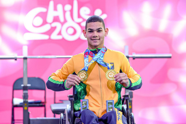 Parapan de jovens: Brasil conquista 12 medalhas em dia de recorde