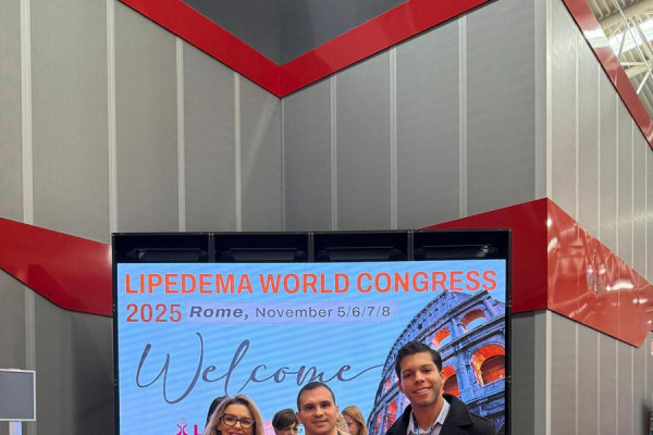 Patrícia Eugênia, Dr. Marcos Gabilheri e Victor Moura - Divulgação