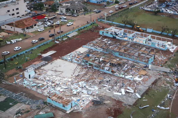 Paraná confirma sétima morte causada por tornados simultâneos