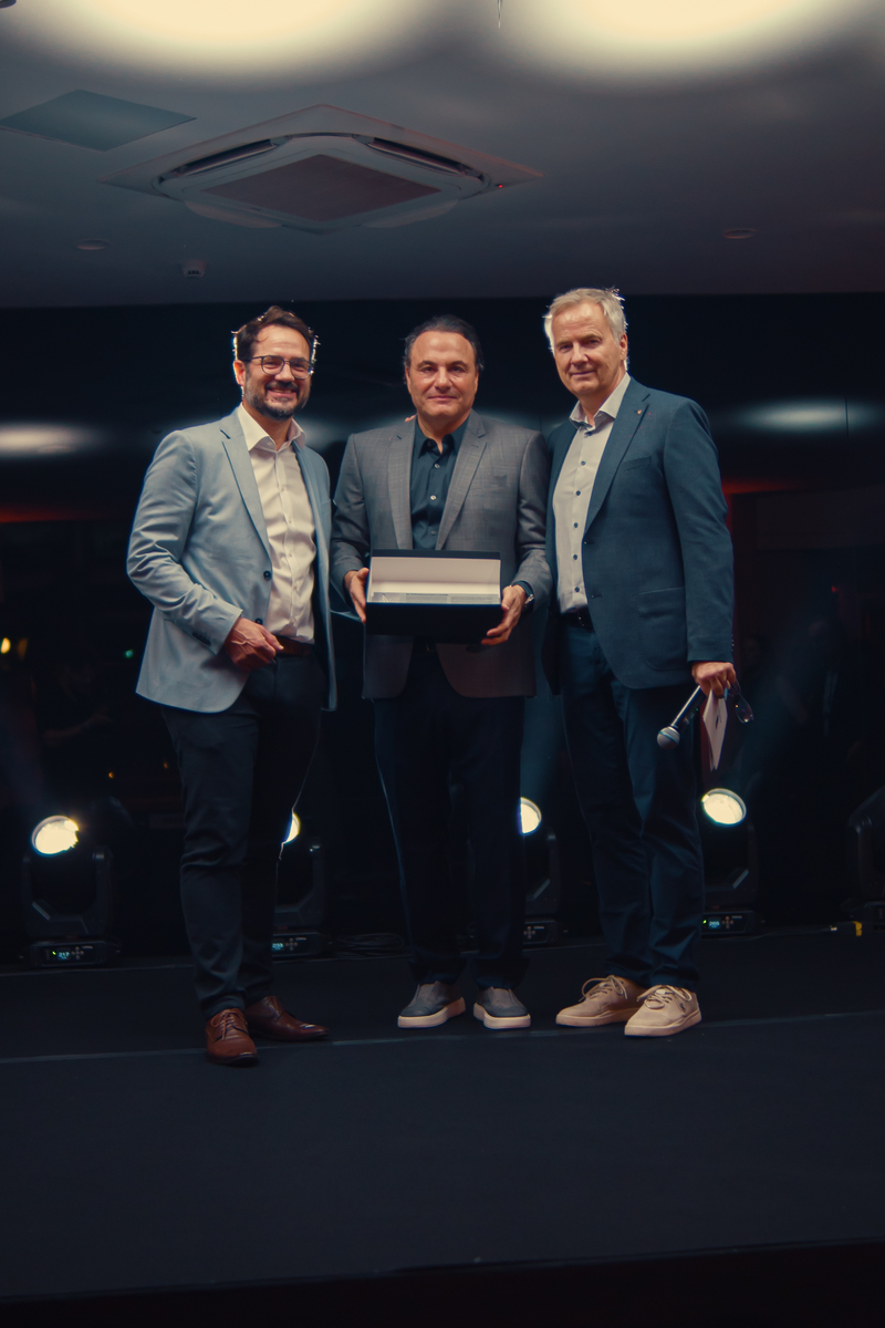 Wilm Eggert, Marcel Visconde, e Peter Vogel