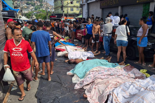 Polícia do RJ relata à Justiça cenário de guerra na Operação Contenção