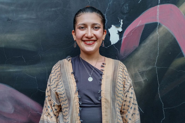 Ativista palestina pede justiça climática e acusa Israel de violações