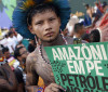 Em marcha global, indígenas cobram punição por morte de Guarani Kaiowá