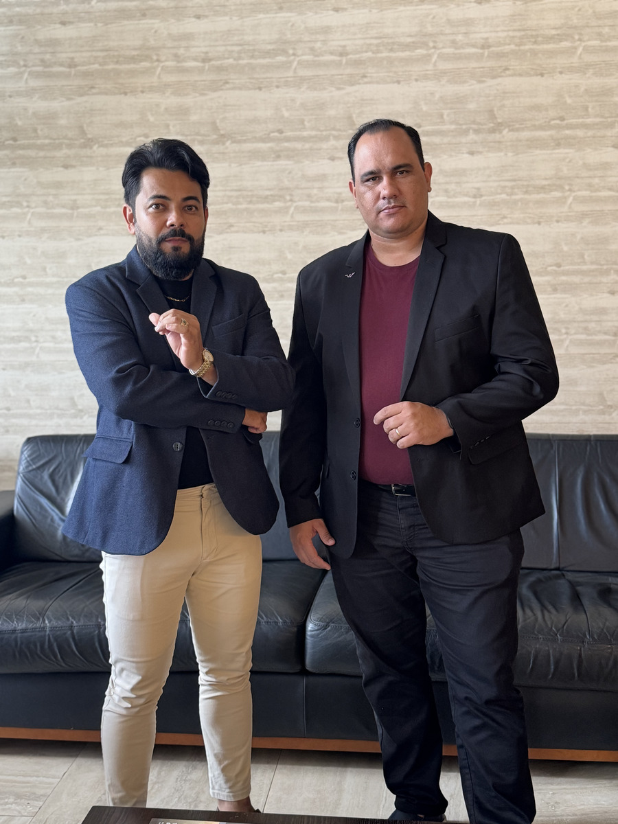 Fernando Sousa Brasil e Marcus Pontes