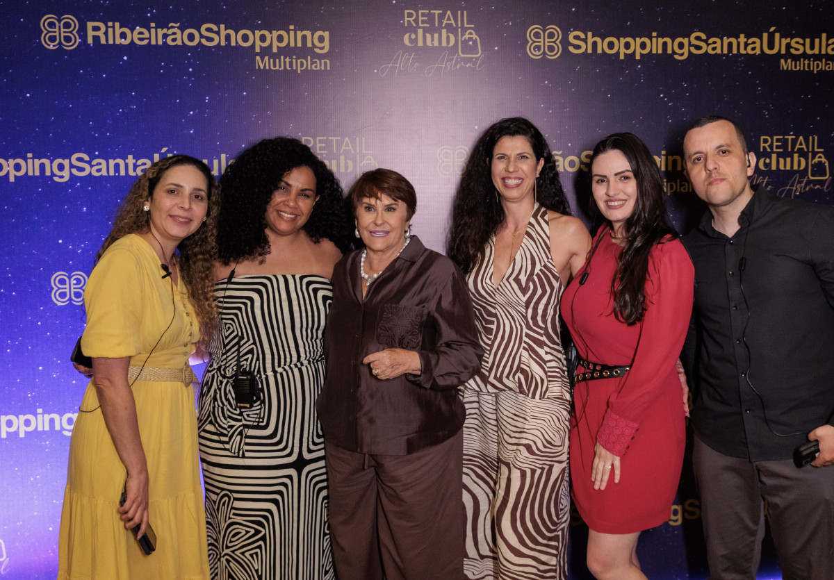 uliana Menocci, Adrielle Silva, Márcia Sensitiva, Maira Lisa Ferrari, Heloísa Andrade e Paulo Assi