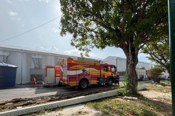 Zona Azul da COP30 é reaberta após incêndio