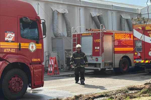 Incêndio na COP30 foi controlado em 6 minutos e evacuação foi rápida