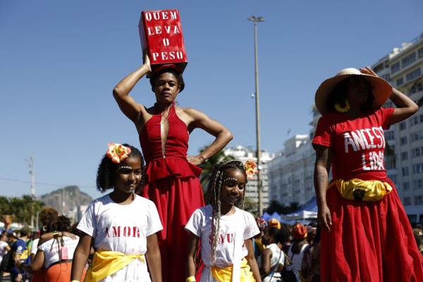 Mulheres negras em marcha defendem reparação econômica