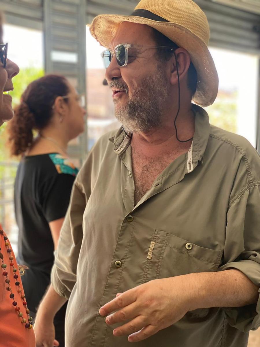 Fernando Kaxassa, responsável pelo Caium, cineclube com mais de 46 anos em Ribeirão