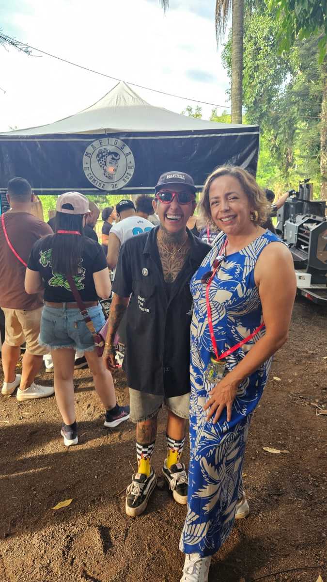 Chef Índia Mafiosa e Heloísa Pedrosa