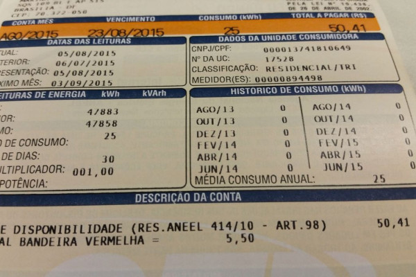 Consumidor terá redução no preço da energia elétrica em dezembro