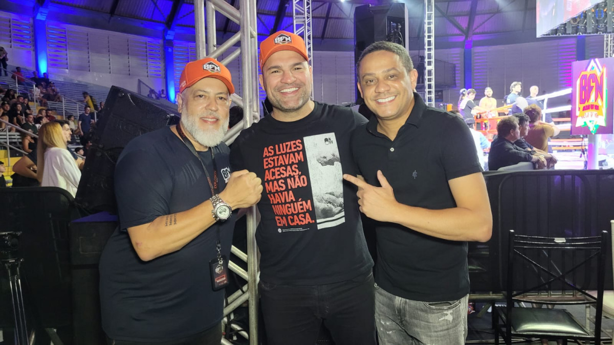 Mauro Vasconcellos, Maurício Shogun e Edir Moutinho
