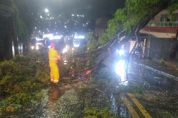 Ciclone deixa 2 milhões de clientes sem energia em São Paulo