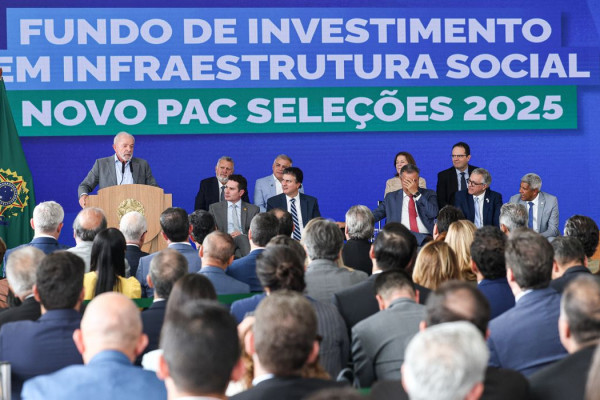 Novo PAC: 70,8% dos R$ 1,3 trilhão já foram executados